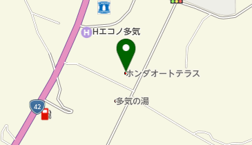 Honda Cars三重U-Select多気クリスタルタウンの地図画像