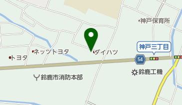 三重ダイハツ販売鈴鹿中央通店の地図画像