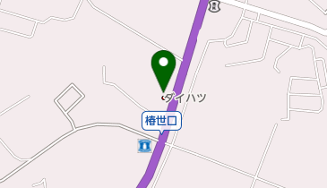 ダイハツ三重ダイハツショップカメヤマの地図画像