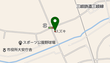 スズキ自販三重いなべ営業所の地図画像