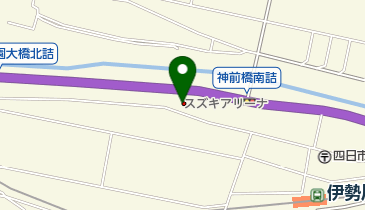 スズキアリーナ四日市インターの地図画像