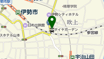 タイヤガーデン川本本店の地図画像