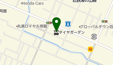 タイヤガーデン四日市の地図画像