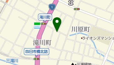 タイヤガーデンツインカムの地図画像