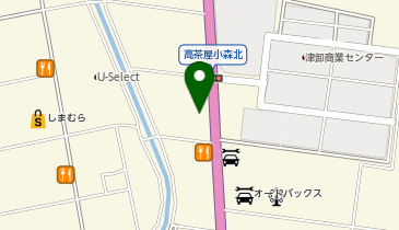 タイヤ流通センター津店の地図画像