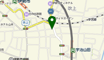 Jネットレンタカー伊勢宇治山田駅前店の地図画像