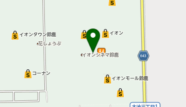 ペッパーランチイオンモール鈴鹿店の地図画像