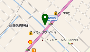 くいどんみえ川越店の地図画像