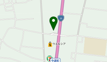 焼肉カルビ屋大福松阪店の地図画像