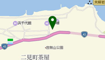 民宿潮風の地図画像