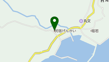 民宿げんかいの地図画像