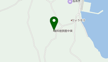 磯料理旅館中寅の地図画像