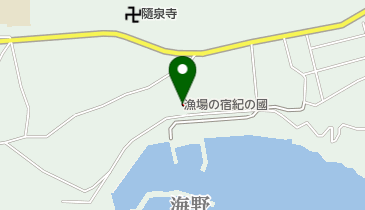 漁場の宿紀の國の地図画像