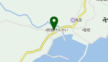 料理民宿海女の郷の地図画像