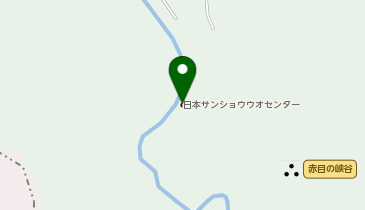 赤目滝水族館の地図画像