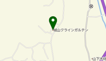 城山クラインガルテンの地図画像