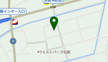 ハッピー農園(ウエストパーク松坂)の地図画像