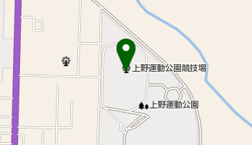 伊賀市上野運動公園競技場の地図画像