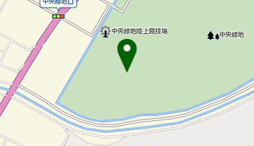 四日市市中央緑地陸上競技場の地図画像