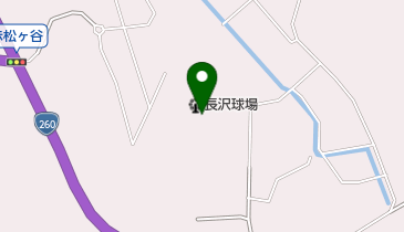 志摩市長沢野球場の地図画像
