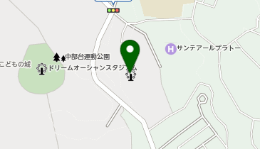 三十三銀行アリーナの地図画像