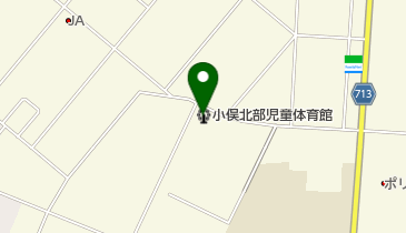 小俣北部児童体育館の地図画像