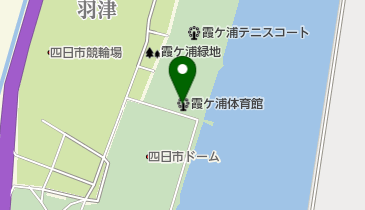 霞ケ浦体育館の地図画像
