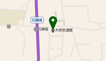 大安武道館の地図画像
