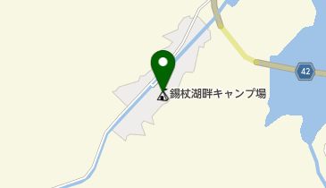 津市錫杖湖畔キャンプ場の地図画像