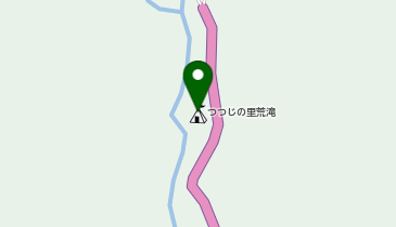 つつじの里荒滝の地図画像
