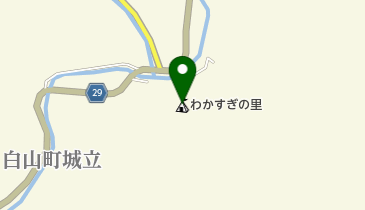 わかすぎの里の地図画像