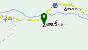 朝明ヒュッテの地図画像