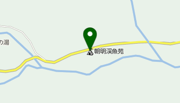 朝明渓魚苑の地図画像