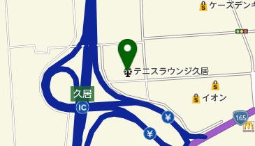 テニスラウンジ久居の地図画像