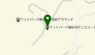 津市フットパーク美杉内テニスコートの地図画像
