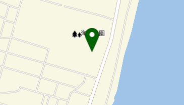 海浜公園内テニスコートの地図画像