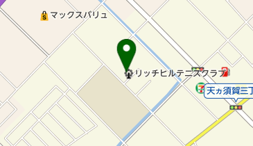 リッチヒルテニスクラブの地図画像