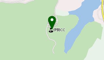 伊勢カントリークラブの地図画像