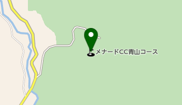 メナードカントリークラブ青山コースの地図画像