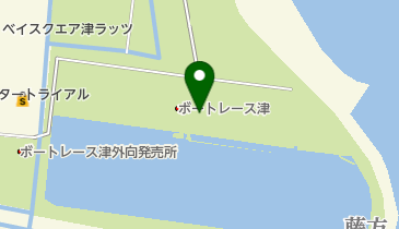 ボートレース津の地図画像