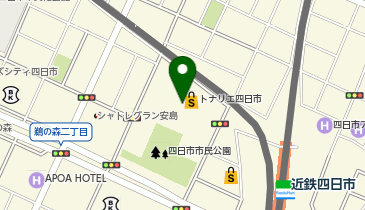 アミューズメントPLABIトナリエ四日市店の地図画像