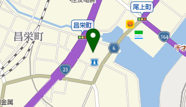 四日市市温水プールの地図画像