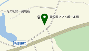 伊勢市朝熊山麓公園グラウンドゴルフ場の地図画像