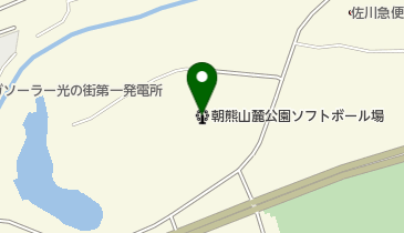 伊勢市朝熊山麓公園ソフトボール場の地図画像