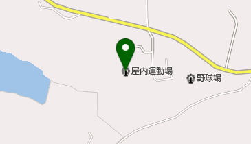 ともやま公園屋内運動場の地図画像