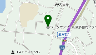 ワークセンター松阪多目的グラウンドの地図画像