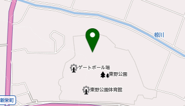 亀山市東野公園運動広場の地図画像