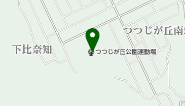 つつじが丘公園グラウンドゴルフ場の地図画像