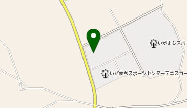 いがまちスポーツセンターゲートボール場の地図画像