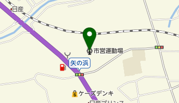 尾鷲市営運動場の地図画像